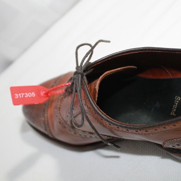 Allen Edmonds Strand Cap Toe Oxfords ~ Chili ~ 9.5D - Picture 10 of 10